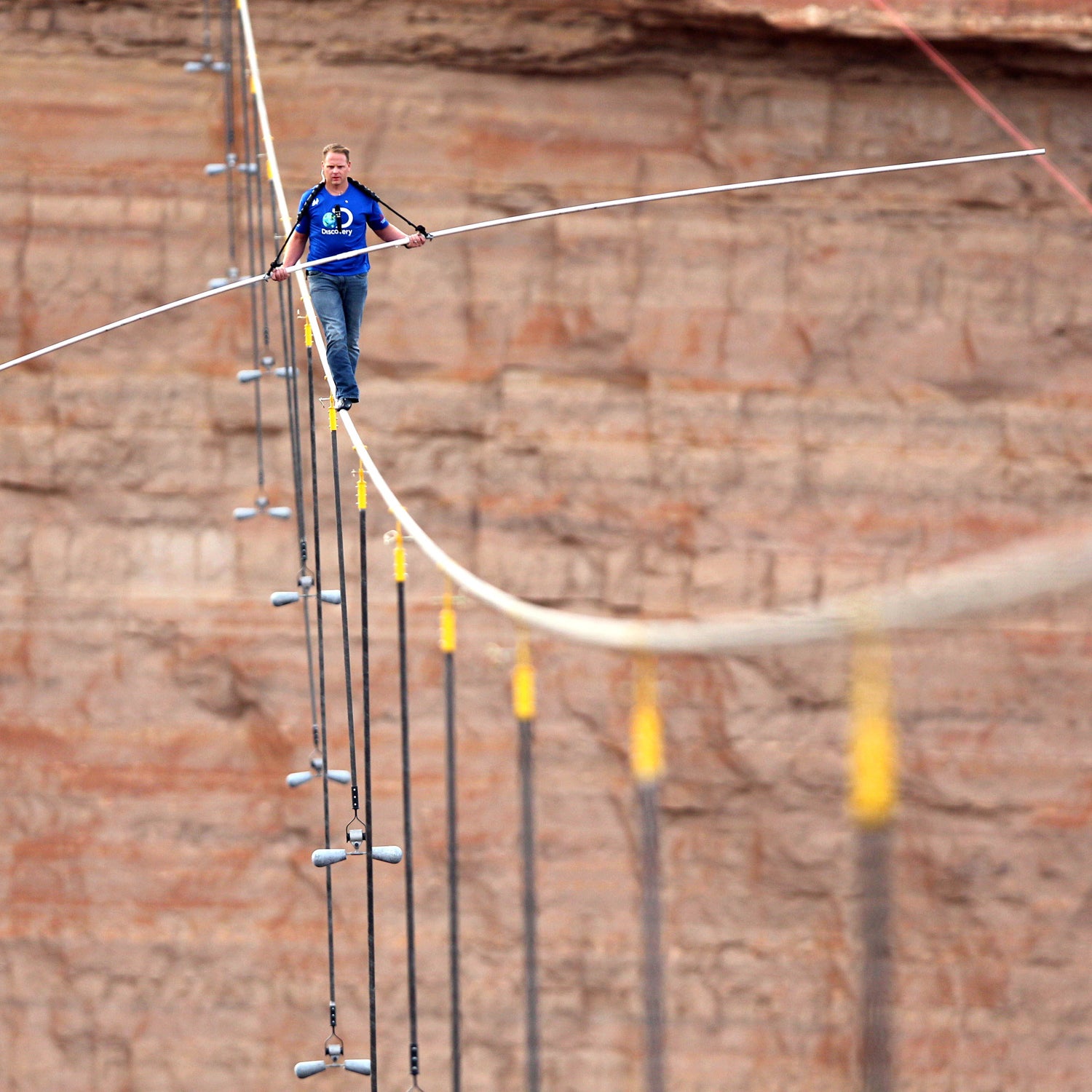 nik wallenda high wire walking television entertainment little colorado stunts outside discovery