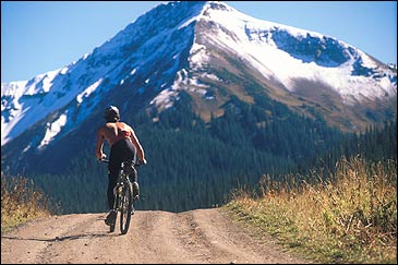Grinding through Colorado's Schofield Pass