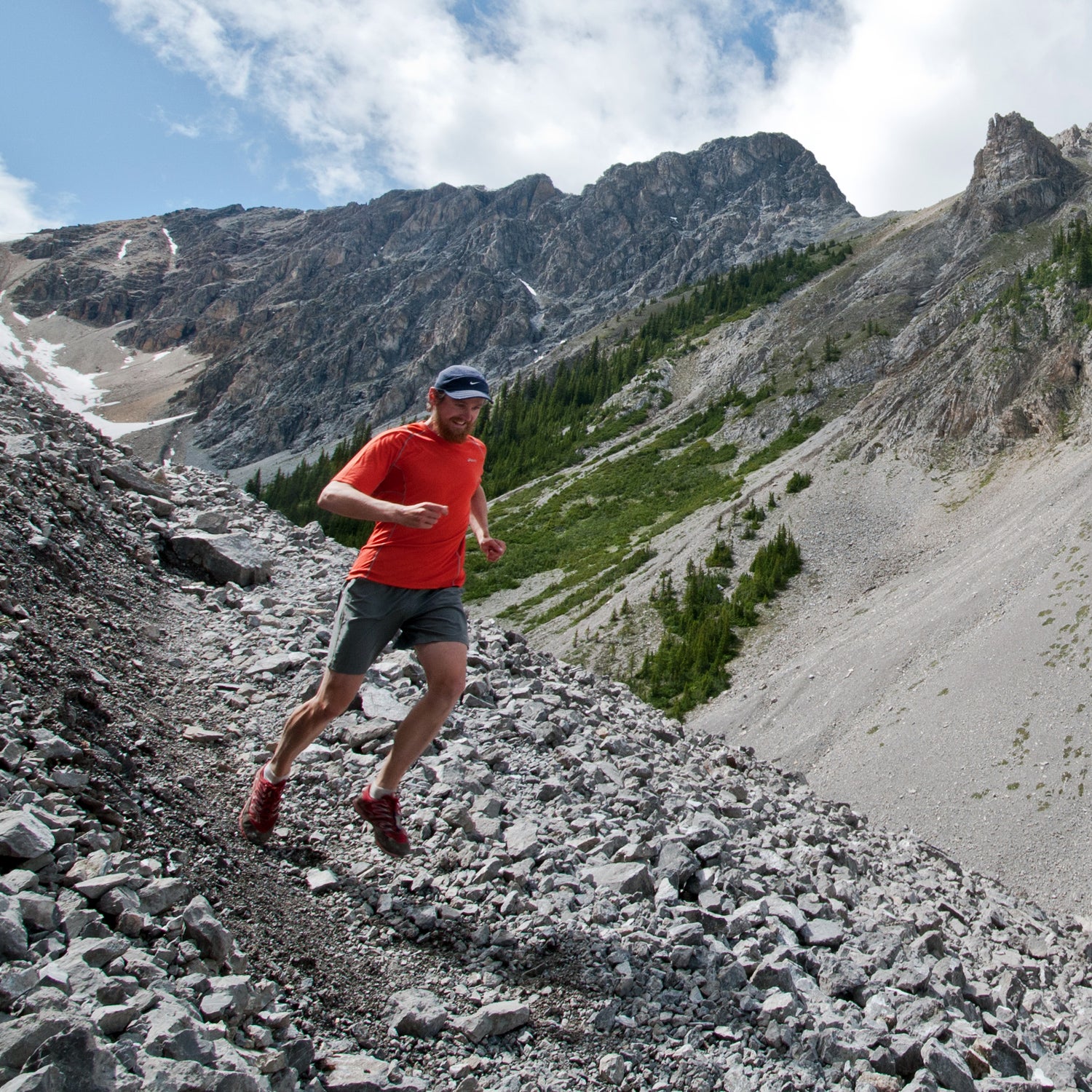 Canada Honeymoon Mountains Running