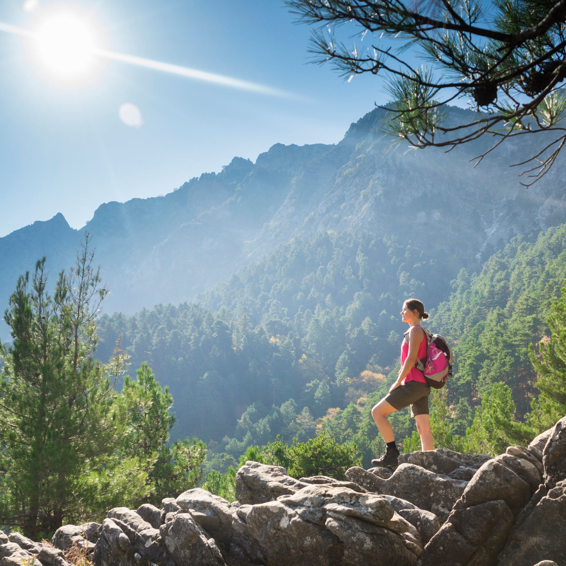 mountain woman hiking hiker top adventure travel girl enjoying summer outdoor nature backpack young lifestyle people tourist trekking sport rock view sky activity hike landscape freedom cliff extreme active park backpacker person peak women climber traveler looking female success achievement green climb sunny trek standing scenery view Thassos natural up Susan Casey-Lefkowitz climate change climate fighter climate activist outside outside magazine outside online she's got next grant davis the current climate activism global warming activism