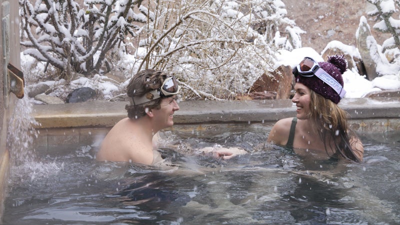 New Mexico's Ojo Caliente Mineral Springs Resort and Spa.