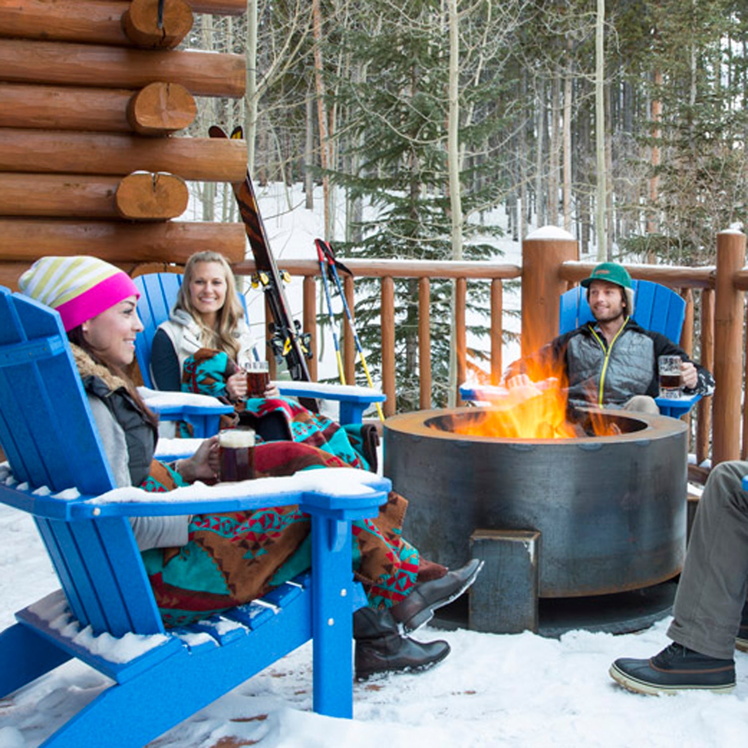 Breckenridge was once a mining outpost. Its main drag is as much of a party as its inbounds skiing.