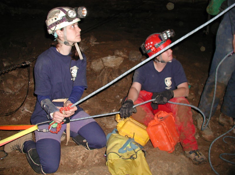 masters of disaster alpine rescue mountain rescue emergency medicine wilderness medicine emergency services backcountry outdoors outside magazine outside online outside classics search and rescue search-and-rescue cave rescue patty perlacky blue springs cave tennessee
