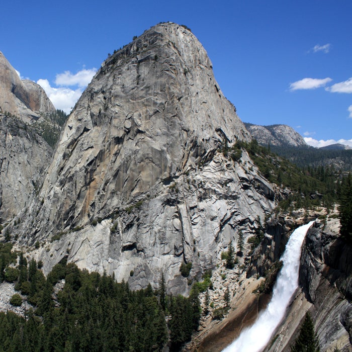 The 14.5-mile Mist Trail is one of the most popular routes up Yosemite National Park's Half Dome. Though up to 3,000 hikers escape the trail unscathed every day in the summer, there are a few tricky spots that could leave you seriously injured if you're unprepared. According to a Yosemite hiking website, more than 60 people have died on Half Dome and the trail leading up to it.
Steel cables assist climbers on the last 400 feet of the ascent, but this final assault still poses a challenge. You need to be in excellent shape to make it up, and rainfall makes the cables extremely slippery. If there's any threat of lightning, the cables' exposed position becomes extremely dangerous. Five people have died on Half Dome in the past nine years alone, and most of those accidents happened when the rock was wet.