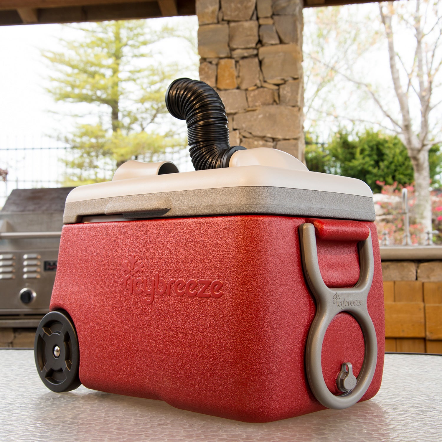 IcyBreeze car camping cooler summer picnic Death Valley outside covet