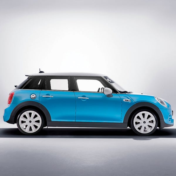 mini cooper cars autos outside