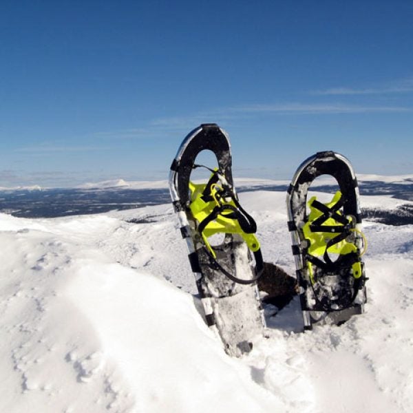Snowshoeing in Sweden