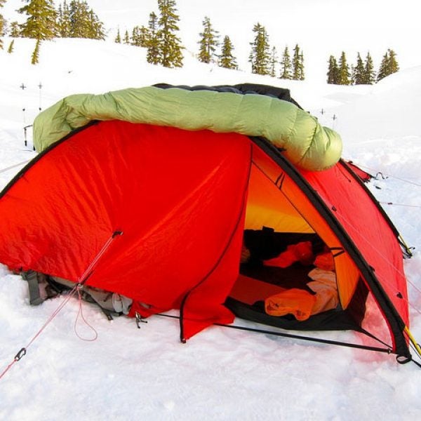 Winter camping