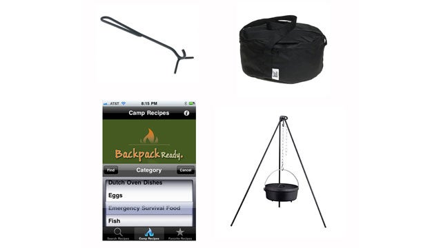 Camp Chef 50-Inch Dutch Oven Tr GSI Dutch Oven Econo Lid Lifter Camp Chef 50-Inch Dutch Oven Tr Camp Recipes! App