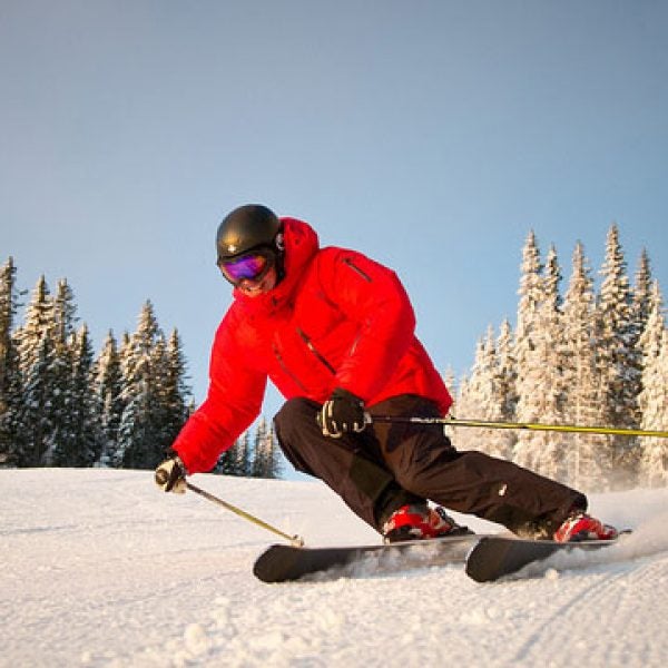 winter skiing