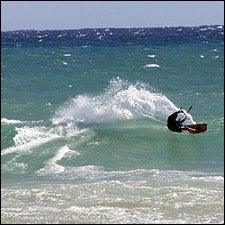 Kiteboarding