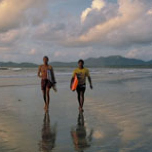 Surfers in Costa Rica