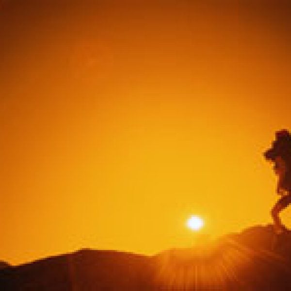 Backpacking into the night