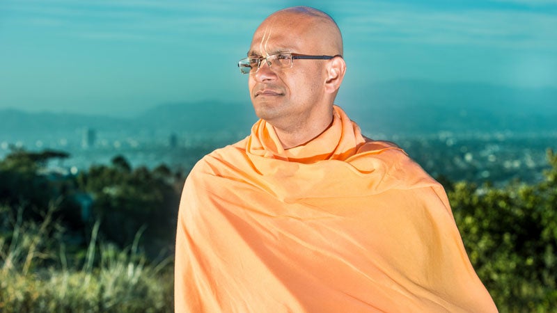 A New York monk.