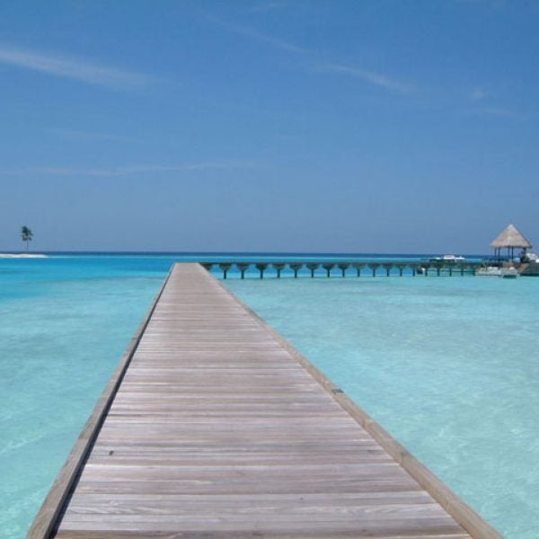 Seaside in the Maldives