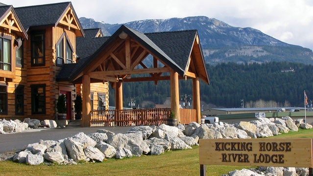 kicking horse river lodge ecotourism travel sustainable british columbia