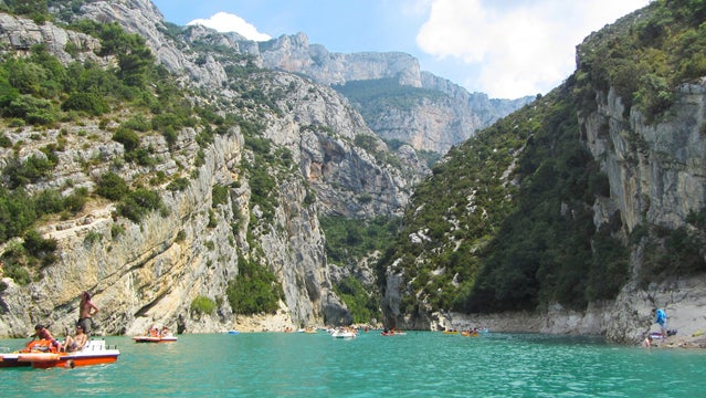 Verdon Gorge france canyons hiking best places