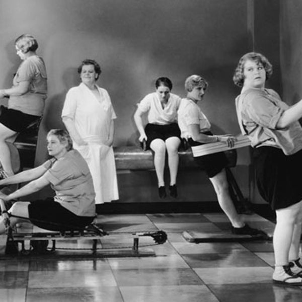 fitness coach outside exercise weight loss