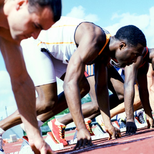 The last thing you want to do at the starting line is think about that time you really blew it.