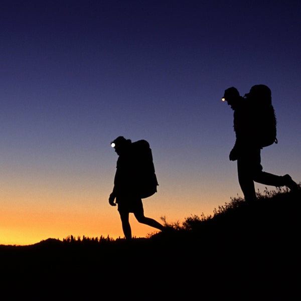 headlamp head lamp night hiking high-tech head lamp gear guy gear shed joe jackson outside outside magazine outside online
