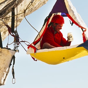 The height of camping comfort.