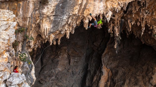 OutsideOnline Climbing Greece Kalymnos Turkey And Trimmings falaise james pearson outdoorreport outside presse