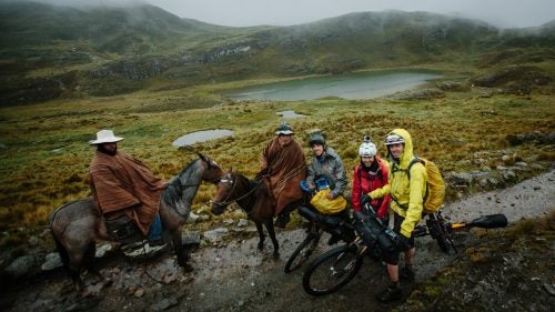 Huayhuash Mountain Biking Peru Bikes Beer