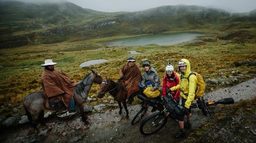 Huayhuash Mountain Biking Peru Bikes Beer