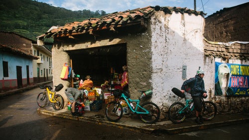 Huayhuash Mountain Biking Peru Bikes Beer