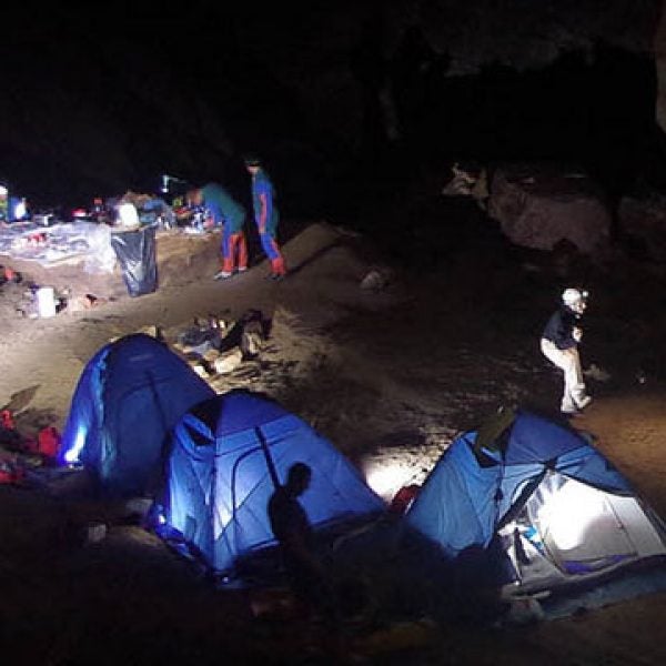 NASA caves caving astronauts