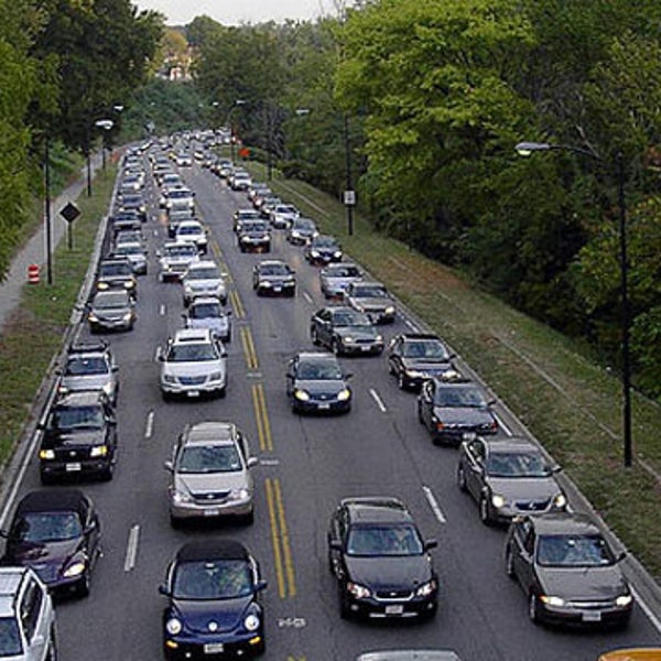 Rush hour traffic