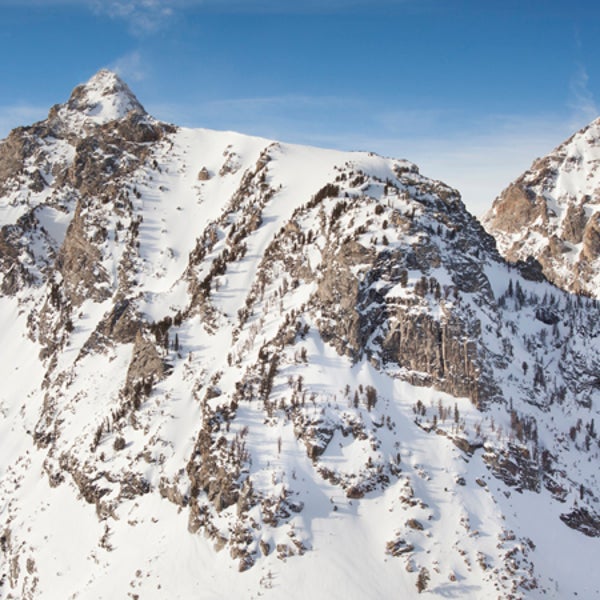 Veiled Peak and Mount Wister