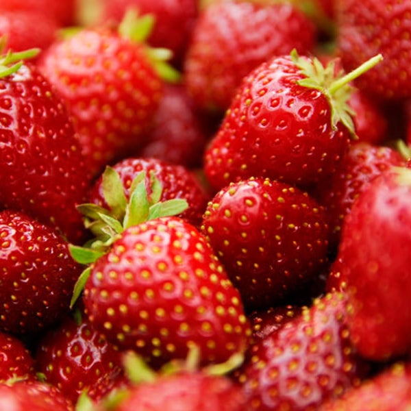 Strawberries—they help your cholesterol.