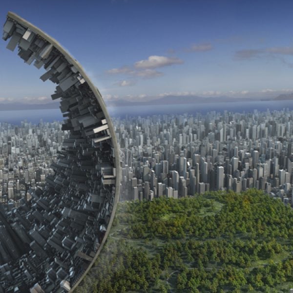 A new study shows that the poor guy living in the woods might be happier than the CEO living in a green-free city. University of Wisconsin, tree canopy, tree cover, Outside Magazine, Outside Online, green spaces, greenification, depression, anxiety, correlation
