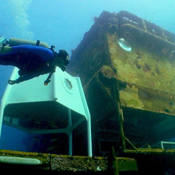 The Aquarius Reef Base off the coast of the Florida Keys, where Fabien Cousteau will live for 31 days, has been around for 25 years and is now in danger of funding cuts.