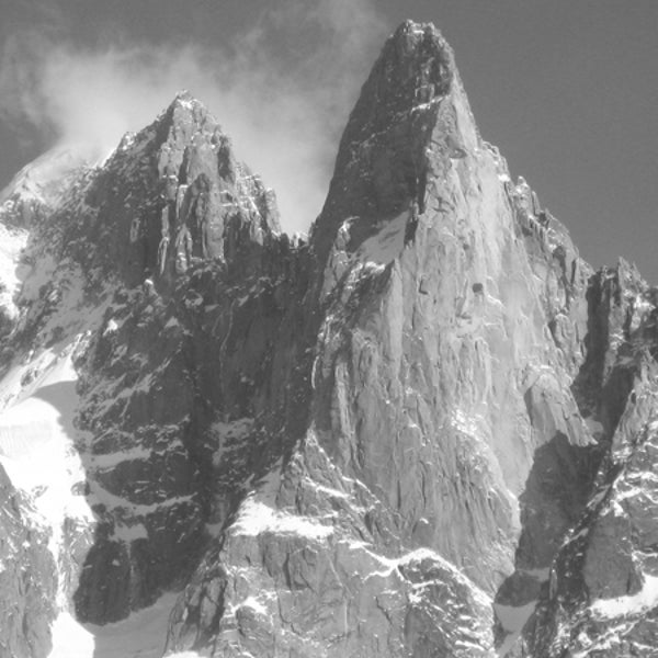 Mont Blanc Patrice Hyvert Aiguille des Grands Charmoz Talèfre glacier