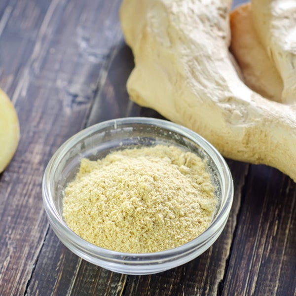 Ginger can be easily incorporated into your diet through powders and supplements--or with some really good sushi.