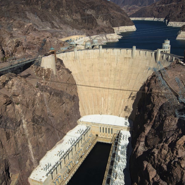 With Lake Mead's infamous bathtub rings pointing to dangerously low water levels, people in the Colorado River are riding a slippery slope into critical drought. outside online; outside magazine; hoover dam