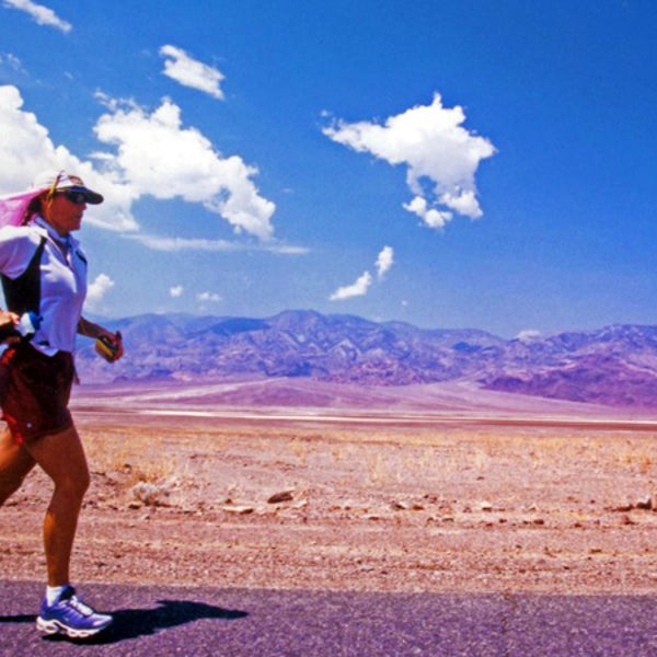 Smith-Batchen went through the lowest lows to the highest highs during her 584-mile run. Literally.
