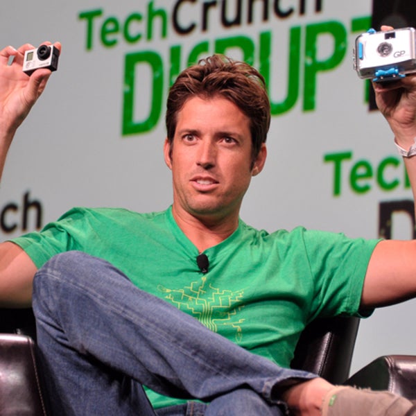GoPro founder Nick Woodman has 17.8 million reasons to have his hands in the air.
