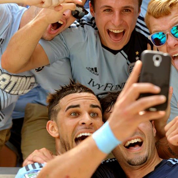 Dom Dwyer's yellow-card selfie thrilled fans, but not the referee. At the Tour de France, selfie-taking fans have received far less punishment—at least for now.