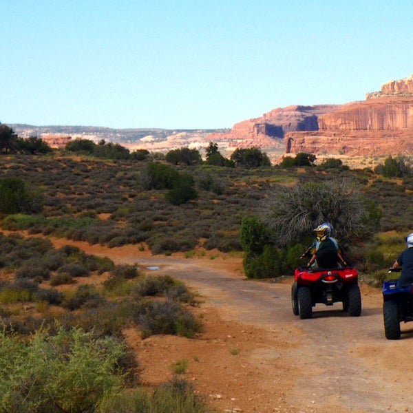 In a protest against the federal government, five men rode their ATVs through an area of Recapture Canyon that contains archaeological artifacts.
