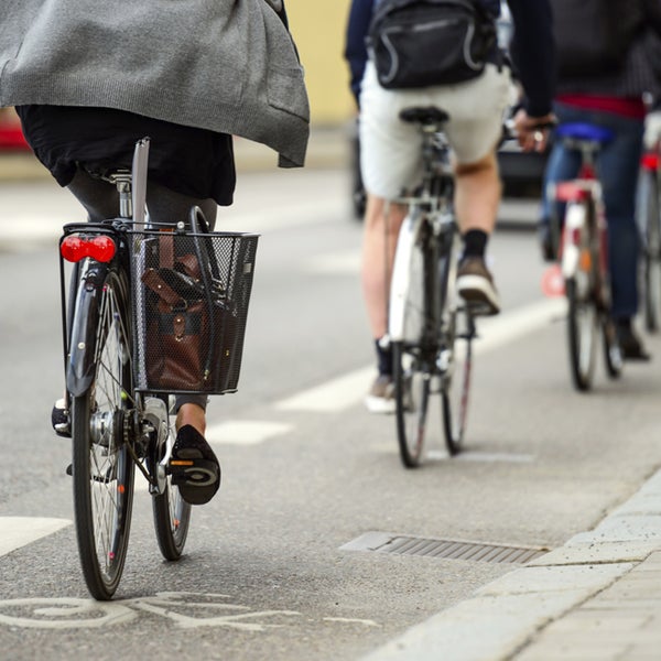 biking walking commute public transportation wellness weight loss happiness outside