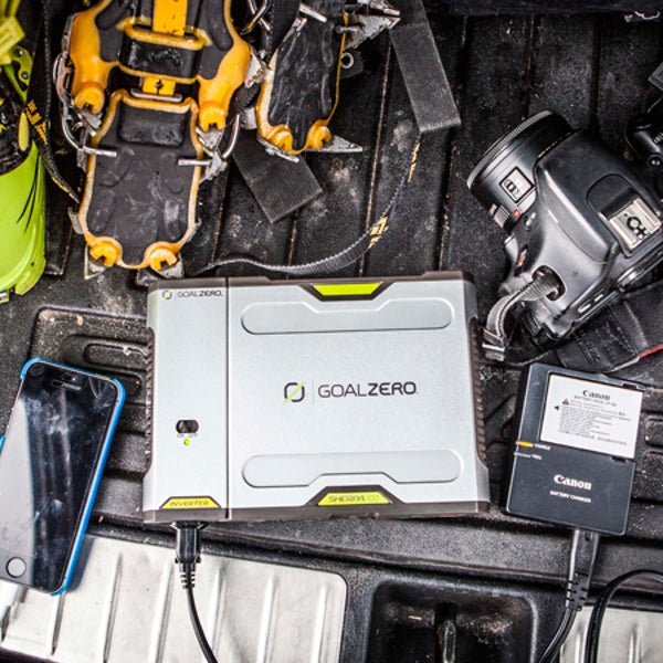 goal zero energy sustainable energy renewable energy mobile solar power solar battery pack nrg energy energy industry distributed generation Outside Magazine Outside Online news from the field hannah weinberger