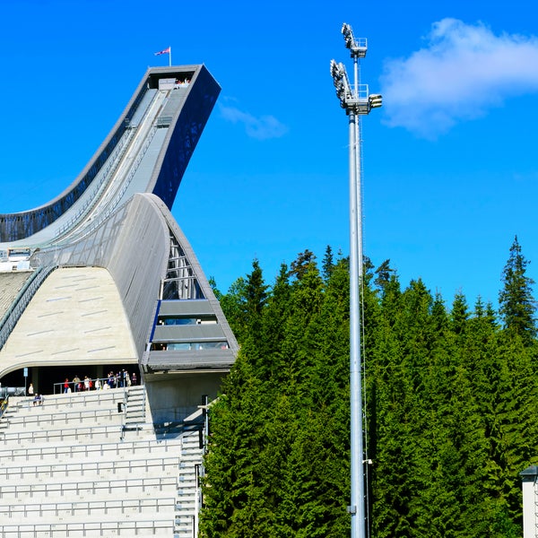The ski jump from the 1952 Olympic Winter Games, which Oslo hosted.