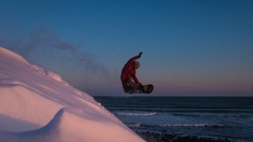 east coast winter winter weather surfing maine snow dogs
