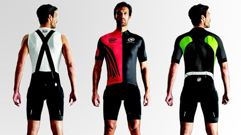 From left: T.rallyShorts_s7 bib, SS.CapeEpicXCJersey_Evo7, SS.RallyTrekkingJersey_Evo7.