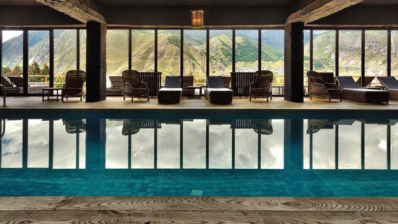 Rooms Hotel Kazbegi Georgia Tbilisi Caucasus Mountains Base Camp Chris Clayton Outside Outside Magazine Outside Online Escapes