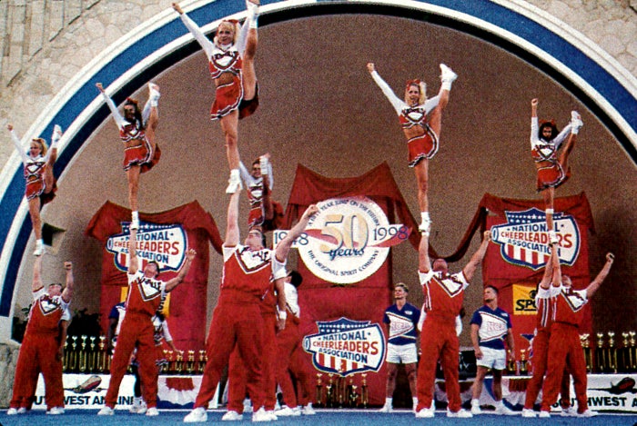 cheerleading outside WSU 1998 college best colleges