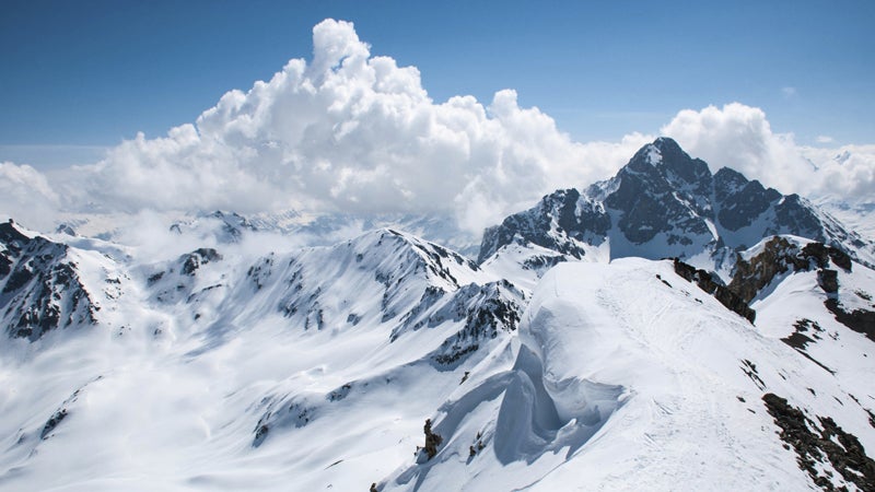 The Nomads Bus will travel Europe in search of the best skiing destinations—options include Austria, France, and Switzerland (pictured).